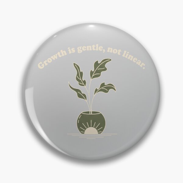 Item preview, Plant quote growth gentle not linear design designed and sold by Fuechse.