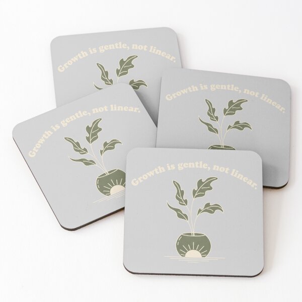 Item preview, Plant quote growth gentle not linear design designed and sold by Fuechse.