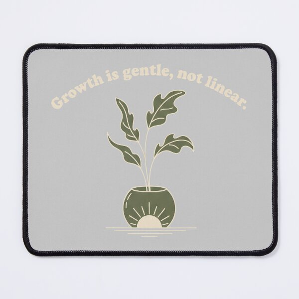 Item preview, Plant quote growth gentle not linear design designed and sold by Fuechse.