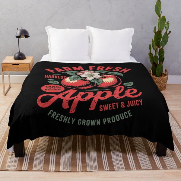 Item preview, Farm Fresh Organic Apple Farmer's Market Homegrown Vintage designed and sold by RsFilsingerArt.