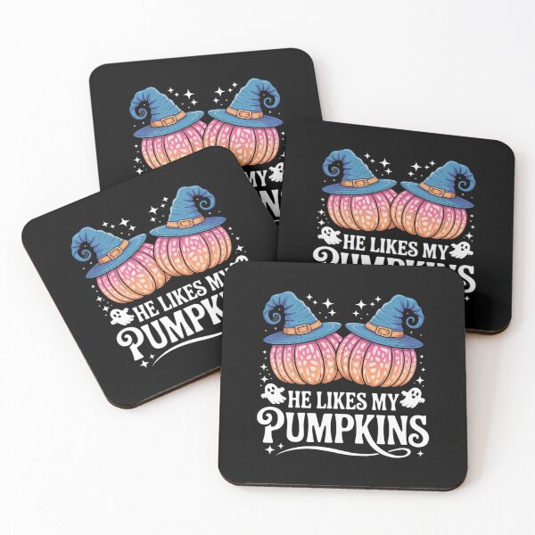 Item preview, He Likes My Pumpkins I Like His Broomstick Couples Halloween4 designed and sold by VerseFarm.