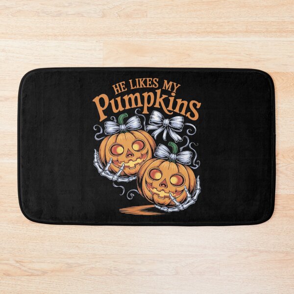 Item preview, He Likes My Pumpkins I Like His Broomstick Halloween Couples 5  designed and sold by VerseFarm.