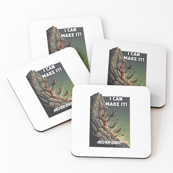 Item preview, Never Quit designed and sold by Holy Wood.