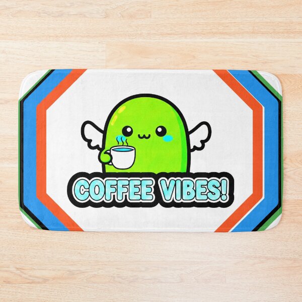 Item preview, Cute Coffee Vibes Kawaii Character – Funny Coffee Lover Design designed and sold by Ahilwani.