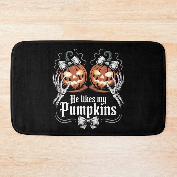 Item preview, He Likes My Pumpkins I Like His Broomstick Halloween Couples0 designed and sold by VerseFarm.
