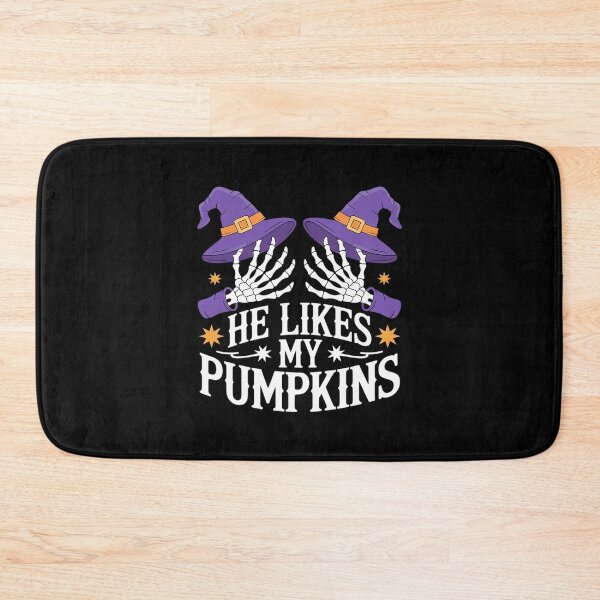 Item preview, He Likes My Pumpkins I Like His Broomstick Halloween Couples4  designed and sold by VerseFarm.