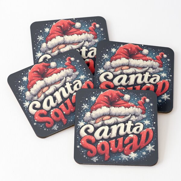 Item preview, Santa Squad Christmas Lettering designed and sold by DV Studio.