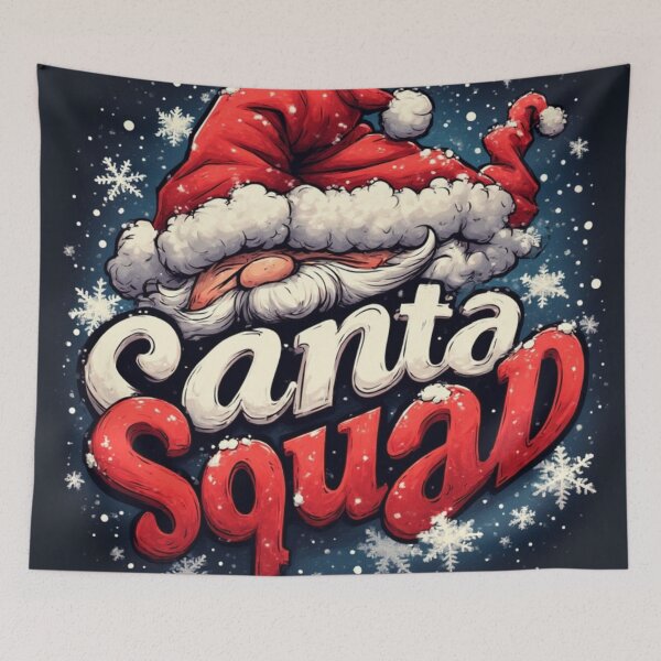 Item preview, Santa Squad Christmas Lettering designed and sold by DV Studio.