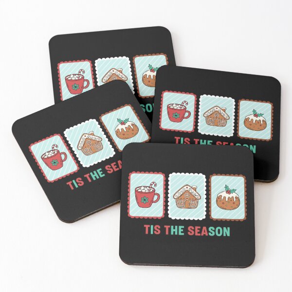 Item preview, Cute Christmas Icons “Tis the Season” Design designed and sold by graphicnew.