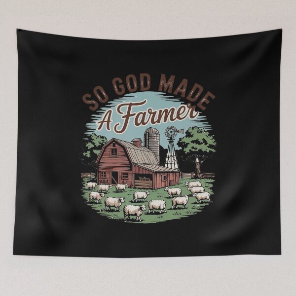 Item preview, Farm Life Support Your Local Farmers So God Made A Farmer  designed and sold by RsFilsingerArt.