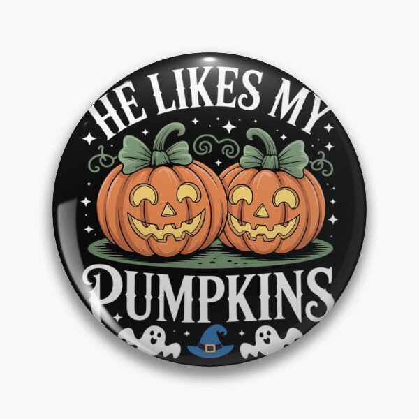 Item preview, He Likes My Pumpkins I Love His Magic Wand Couples Halloween0 designed and sold by VerseFarm.