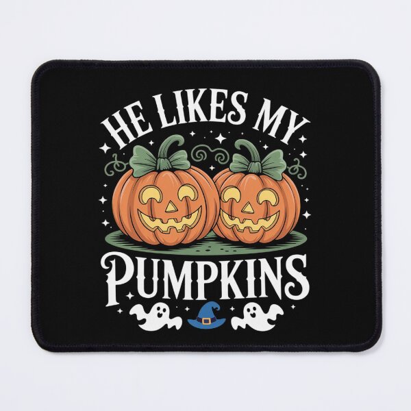 Item preview, He Likes My Pumpkins I Love His Magic Wand Couples Halloween0 designed and sold by VerseFarm.