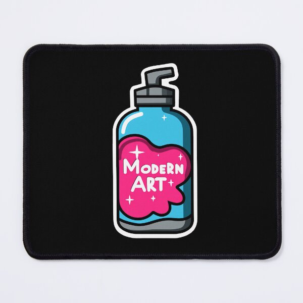 Item preview, Tube Dispenser — “Modern Art” Cartoon Design designed and sold by SleekLineSketches.