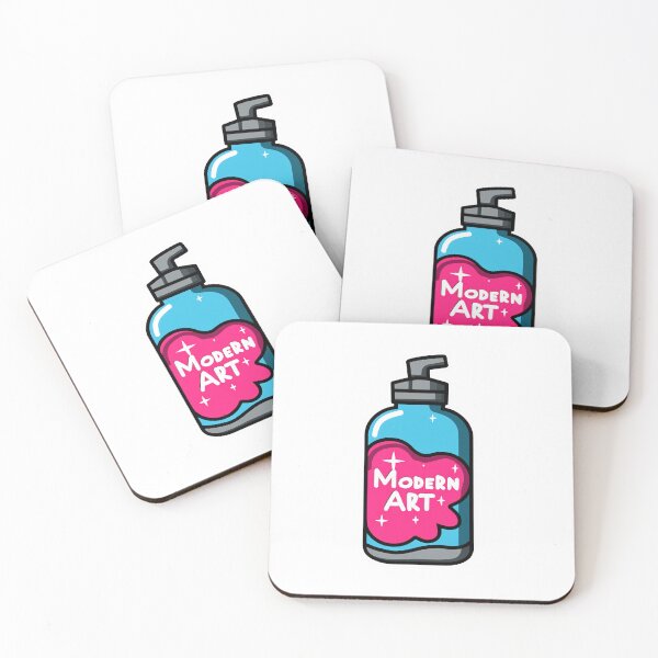 Item preview, Tube Dispenser — “Modern Art” Cartoon Design designed and sold by SleekLineSketches.