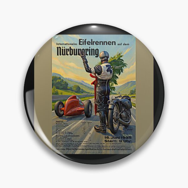 Item preview, Nürburgring Vintage Poster variation  1935 #2 designed and sold by Helios Be. Lavsh.