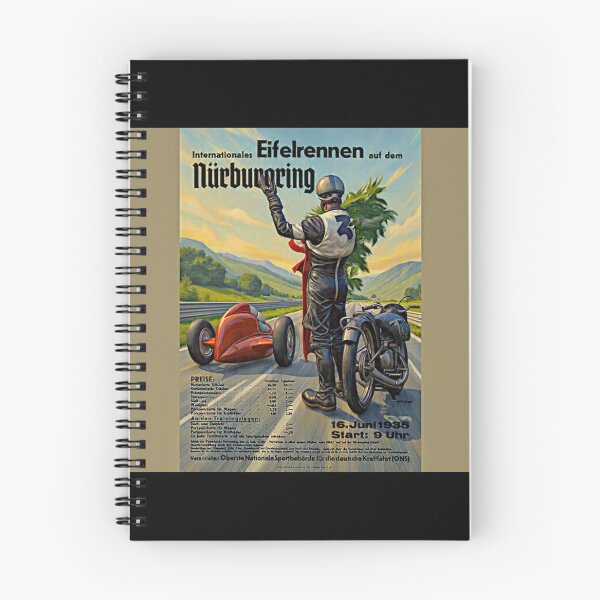 Item preview, Nürburgring Vintage Poster variation  1935 #2 designed and sold by Helios Be. Lavsh.