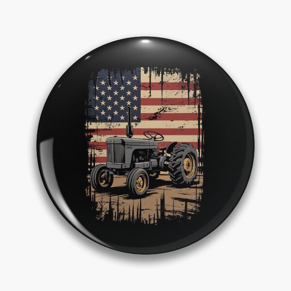 Item preview, Farm Tractors USA Flag Patriotic Farming Men Women Boys designed and sold by RsFilsingerArt.