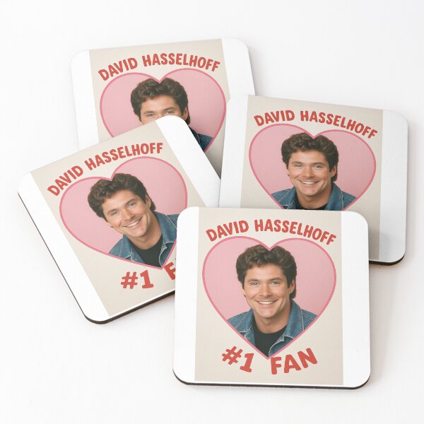 Item preview, David hasselhoff number 1 fan fans love birthday funny prank meme gift weird designed and sold by CheeseBlueprint.