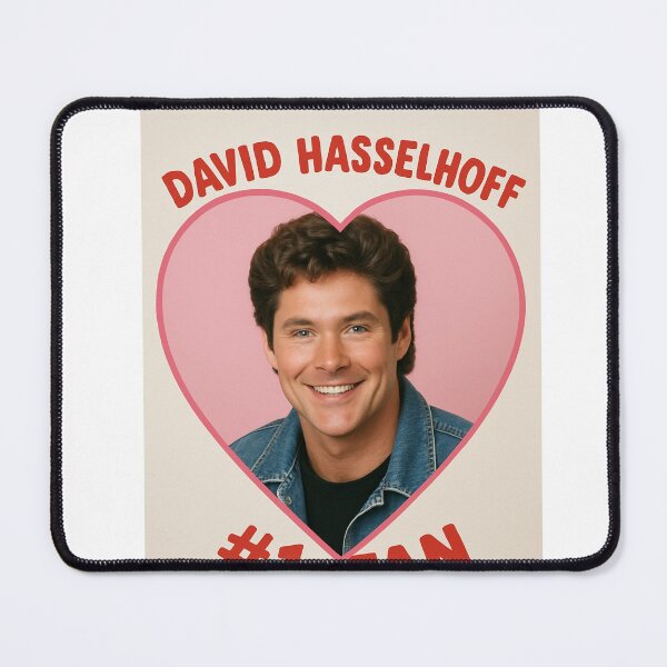 Item preview, David hasselhoff number 1 fan fans love birthday funny prank meme gift weird designed and sold by CheeseBlueprint.