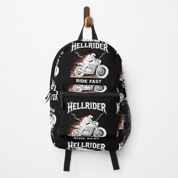 Item preview, Hellrider – Motorcycle Rebellion Heavy Metal Noir Style designed and sold by GeoWhimsy Studio.