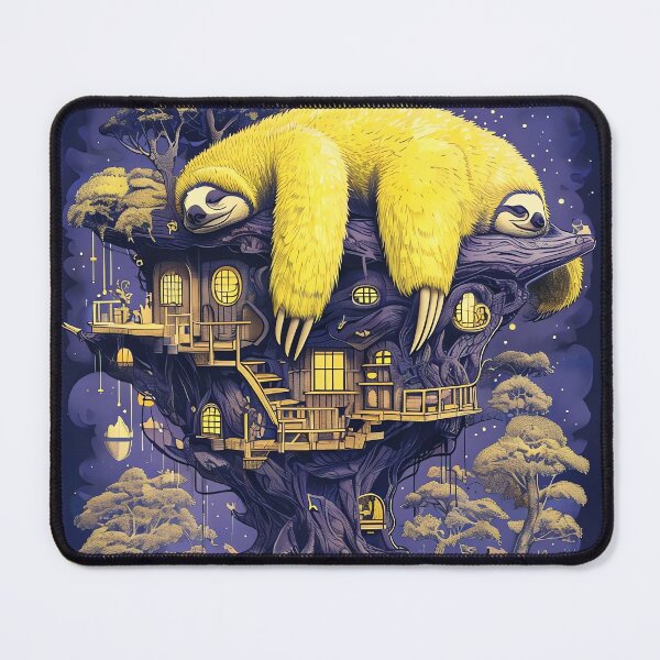 Item preview, The Sloth's Secret Home designed and sold by ONYX Pixee.