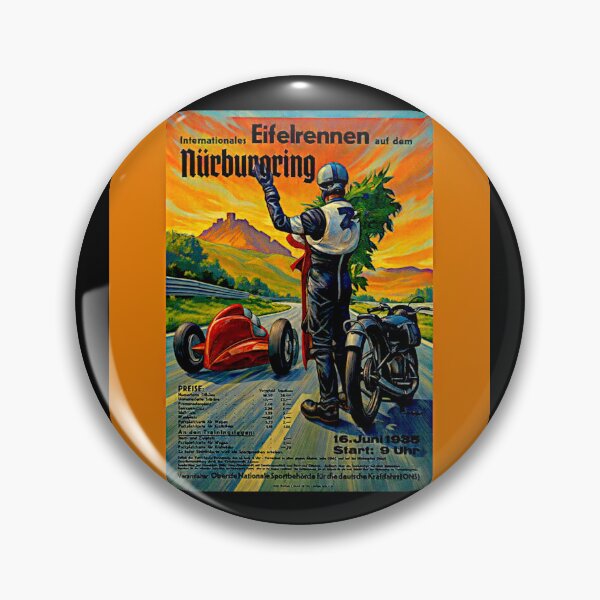 Item preview, Nürburgring Vintage Poster variation  1935 #3 designed and sold by Helios Be. Lavsh.