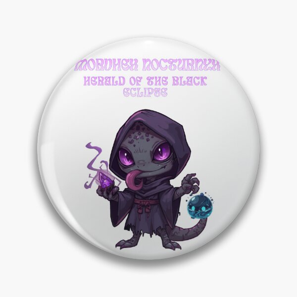 Item preview, Morvhex Nocturnyx — Herald of the Black Eclipse of Monzora designed and sold by Monzora.