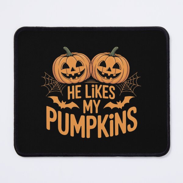Item preview, He Likes My Pumpkins Matching Couples Pumpkin Hallowee5 designed and sold by VerseFarm.