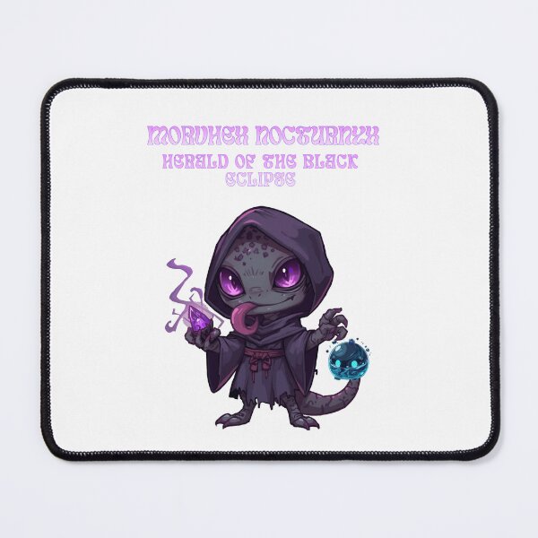 Item preview, Morvhex Nocturnyx — Herald of the Black Eclipse of Monzora designed and sold by Monzora.