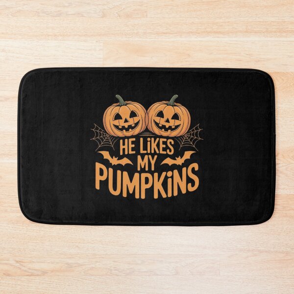 Item preview, He Likes My Pumpkins Matching Couples Pumpkin Hallowee5  designed and sold by VerseFarm.
