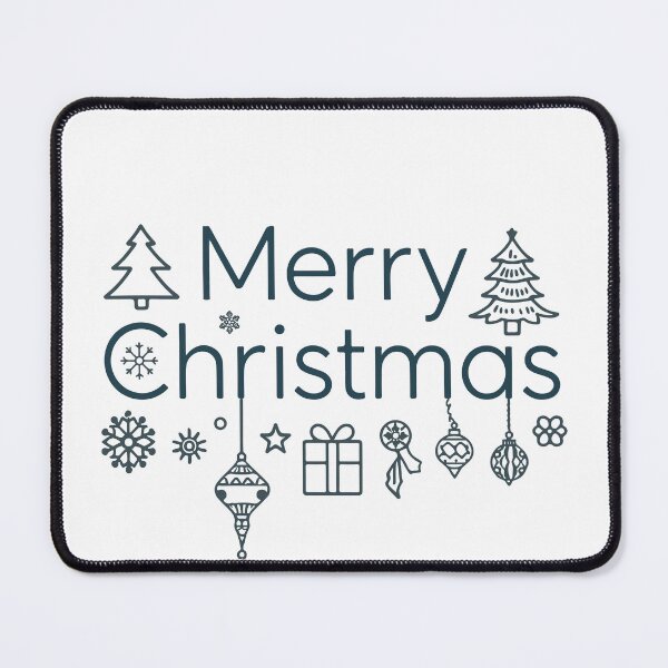 Item preview, Outline Christmas Icons & Modern Typography designed and sold by DavidTeeStudio.