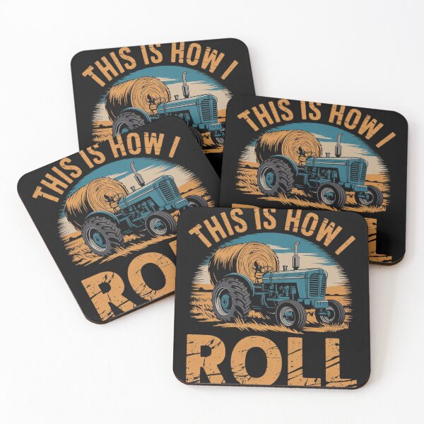 Item preview, Farmer Art For Men Women Tractor Farming Hay Bale Cow Farmer  designed and sold by MyzoToyota.