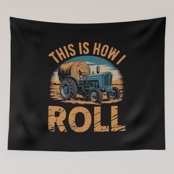 Item preview, Farmer Art For Men Women Tractor Farming Hay Bale Cow Farmer  designed and sold by MyzoToyota.
