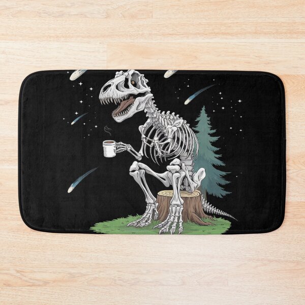 Item preview, And Then It Hit Me Dinosaur Skeleton Coffee Halloween  designed and sold by NailMolisa.