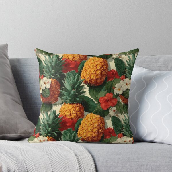 Item preview, Tropical Heirloom Pineapple Pattern designed and sold by SQSHD-Pineapple.
