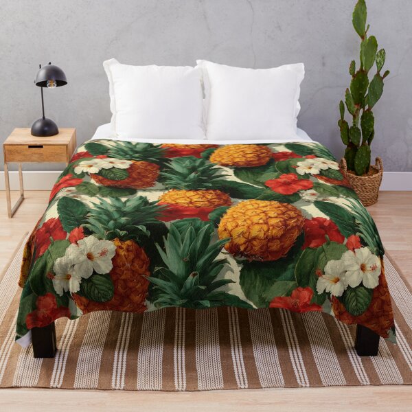 Item preview, Tropical Heirloom Pineapple Pattern designed and sold by SQSHD-Pineapple.