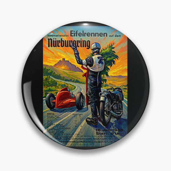 Item preview, Nurburgring 1935 little variation vintage poster #1 designed and sold by Helios Be. Lavsh.