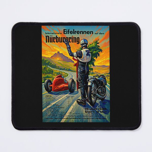 Item preview, Nurburgring 1935 little variation vintage poster #1 designed and sold by Helios Be. Lavsh.