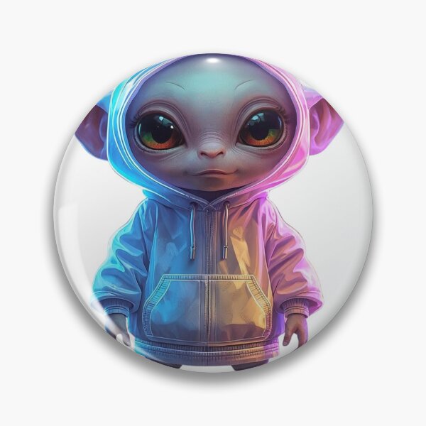 Item preview, Cute Cyberpunk Alien Streetwear Art designed and sold by rspsp.