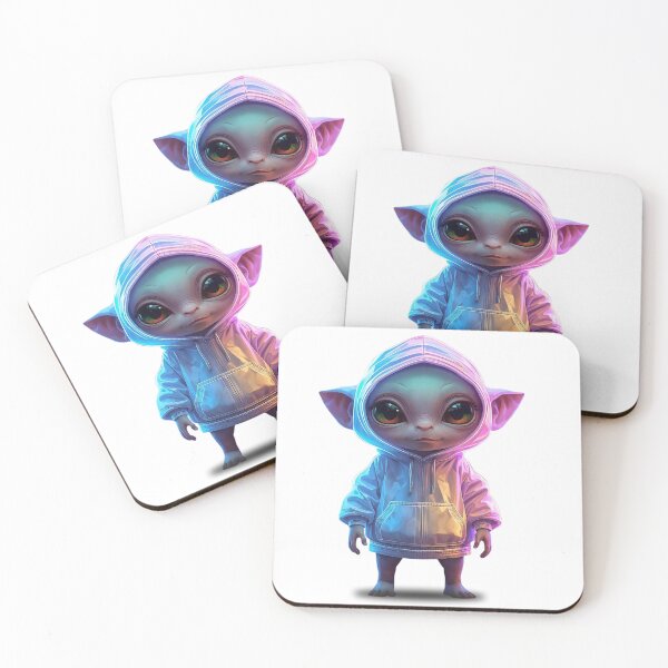 Item preview, Cute Cyberpunk Alien Streetwear Art designed and sold by rspsp.