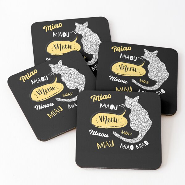 Item preview, Cat noises: Meow in different languages  designed and sold by alczar.