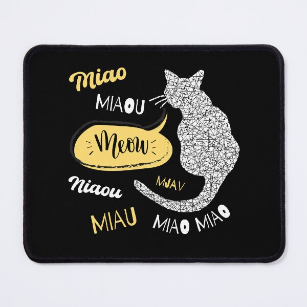 Item preview, Cat noises: Meow in different languages designed and sold by alczar.