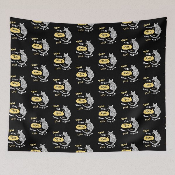Item preview, Cat noises: Meow in different languages  designed and sold by alczar.