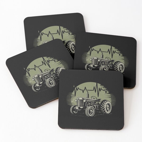 Item preview, Farmer Heartbeat Farm Tractor Funny Farming1  designed and sold by MyzoToyota.