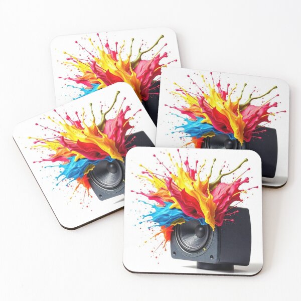 Item preview, Colorful Energy Bursting from Sound designed and sold by Wonderful Designs.