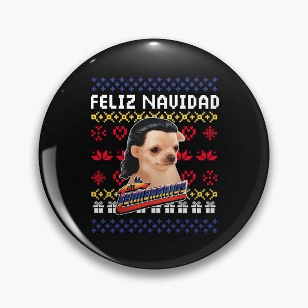 Item preview, Los Temerarios Dog Merry Christmas Feliz Navidad designed and sold by FmStyleArt.
