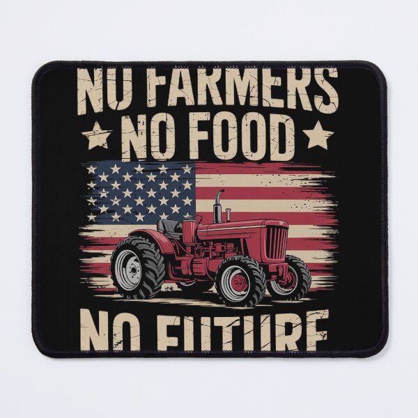 Item preview, Farming Tractors USA Flag No farmers No food Farm Patriotic  designed and sold by MyzoToyota.