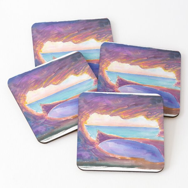 Item preview, Sunlit Barbados Flower Cave Pool of Serenity designed and sold by artshop77.