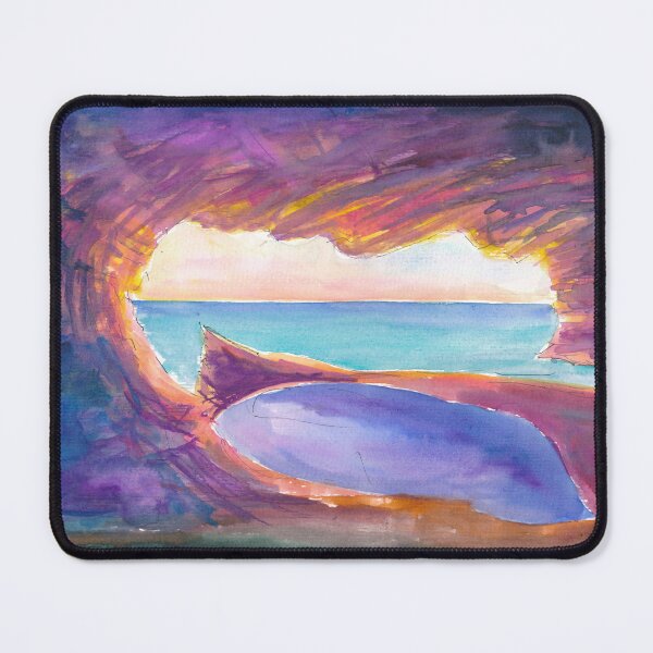 Item preview, Sunlit Barbados Flower Cave Pool of Serenity designed and sold by artshop77.