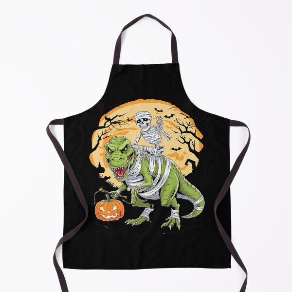 Item preview, Cool Skeleton Pumpkin Riding Mummy Dinosaur Halloween designed and sold by NailMolisa.